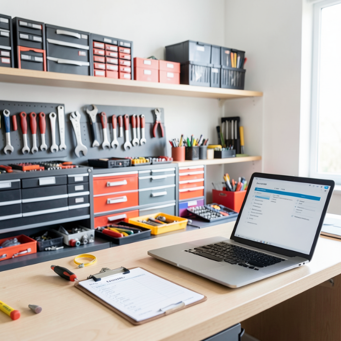 2 Home Tool Organization & Planning Checklist (PDF) - Image 1